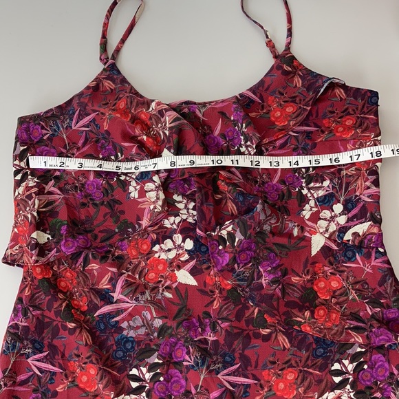 ADELYN RAE Francesca Floral Asymmetric Dress - Picture 11 of 15